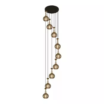 Подвесная люстра Reluce 02001-0.9-09 Smoke