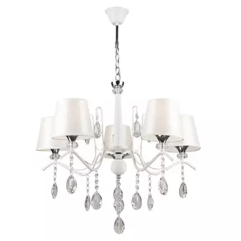Подвесная люстра Seven Fires Valeri WD3599/5H-WT-CR-WT