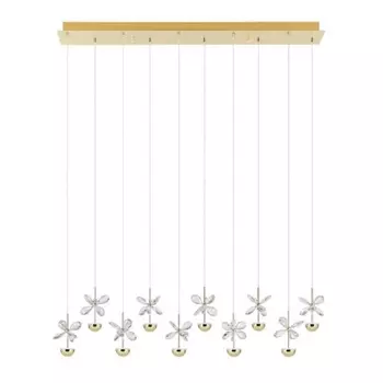 Подвесная светодиодная люстра Eglo Pianopoli 3 390314