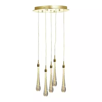 Подвесная светодиодная люстра Kink Light Асмер 07860-5A,33