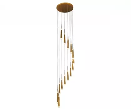 Подвесная светодиодная люстра Kink Light Рэй 6114-15A,33