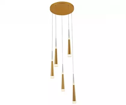 Подвесная светодиодная люстра Kink Light Рэй 6114-5A,33