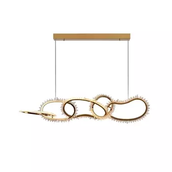 Подвесная светодиодная люстра Kink Light Сена Кристалл 07607-5AL,36