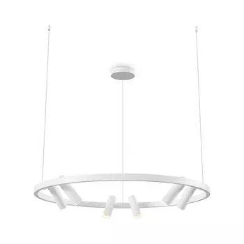 Подвесная светодиодная люстра Maytoni Satellite MOD102PL-L42WK