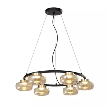 Подвесная светодиодная люстра Milosh Tendence 0702CL-6BK