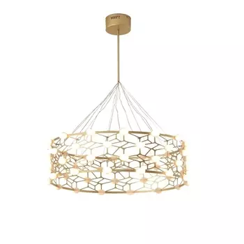 Подвесная светодиодная люстра Milosh Tendence 0760CL-80GD