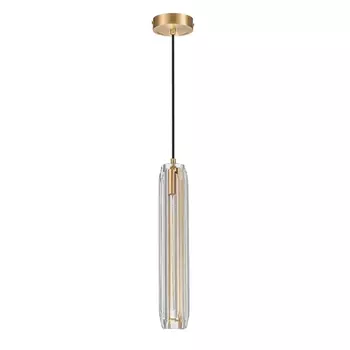 Подвесной светильник Belfast Gibson 6133-1 BR CL