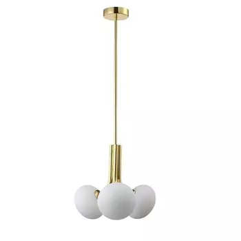 Подвесной светильник Crystal Lux ALICIA SP3 GOLD/WHITE