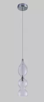 Подвесной светильник Crystal Lux Iris SP1 B Transparent