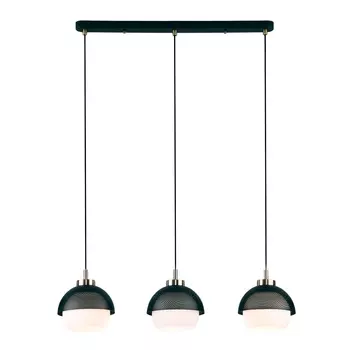 Подвесной светильник Eurosvet 50106/3 античная бронза/черный