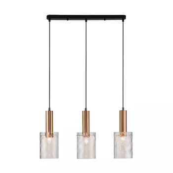 Подвесной светильник Eurosvet 50177/3 черный/бронза