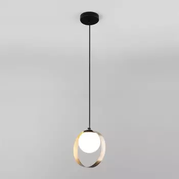 Подвесной светильник Eurosvet Dublin 50205/1 черный/бронза