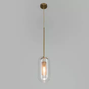 Подвесной светильник Eurosvet Hugo 50201/1 бронза