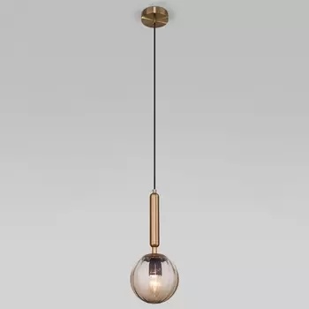 Подвесной светильник Eurosvet Joy 50208/1 янтарный