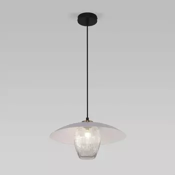 Подвесной светильник Eurosvet Kamari 50259/1 белый/прозрачный