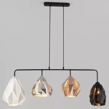 Подвесной светильник Eurosvet Moire 50090/4 черный