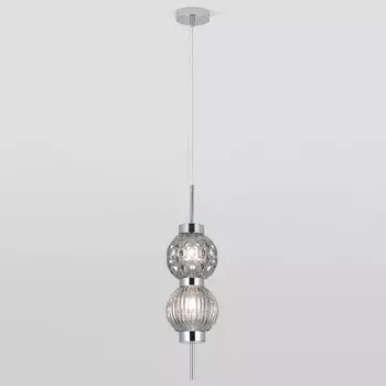 Подвесной светильник Eurosvet Plaza 50186/2 хром