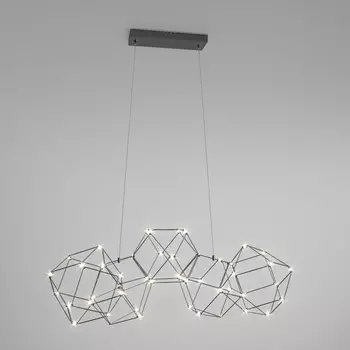 Подвесной светильник Eurosvet Uma 90168/5 черный жемчуг