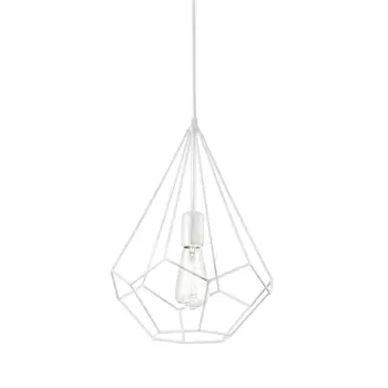 Подвесной светильник Ideal Lux Ampolla-3 SP1 Bianco