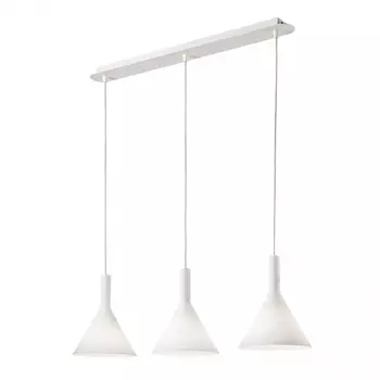 Подвесной светильник Ideal Lux Cocktail SB3 Small Bianco COCKTAIL SP3 BIANCO