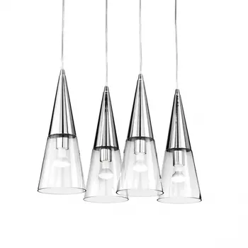 Подвесной светильник Ideal Lux Cono SB3 Cromo CONO SP3 CROMO