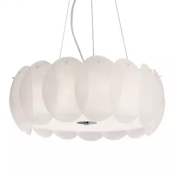 Подвесной светильник Ideal Lux Ovalino SP8 Bianco OVALINO SP8