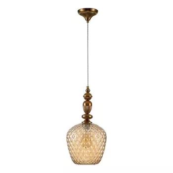 Подвесной светильник Indigo Annata 11010/1P Amber V000129