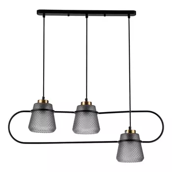 Подвесной светильник Indigo Astratto 11016/3P Black V000158