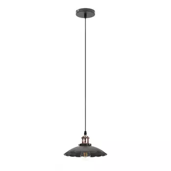 Подвесной светильник ЭРА Loft PL3 BK/RC