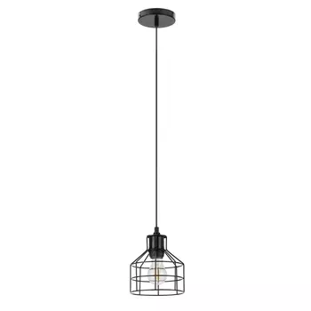 Подвесной светильник ЭРА Loft PL9 BK
