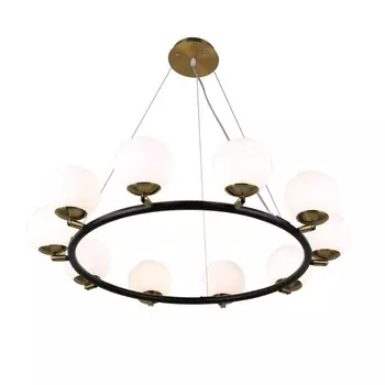 Подвесной светильник Lumina Deco Modica LDP 6032-10 BK+MD