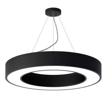 Подвесной светодиодный cветильник Geometria ЭРА Ring SPO-133-B-40K-045 45Вт 4000К черный Б0050563