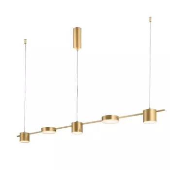 Подвесной светодиодный светильник Crystal Lux Tristan SP5 L1200 Gold Tristan SP5 L1200 gold