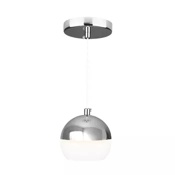 Подвесной светодиодный светильник Elektrostandard DLS023 9W 4200K белый/хром 4690389149139