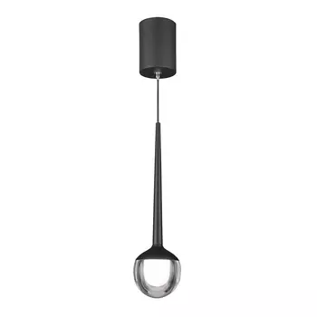 Подвесной светодиодный светильник Elektrostandard DLS028 6W 4200K черный 4690389149023