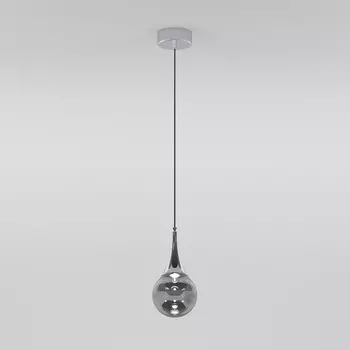 Подвесной светодиодный светильник Eurosvet Adour 50256/1 LED дымчатый