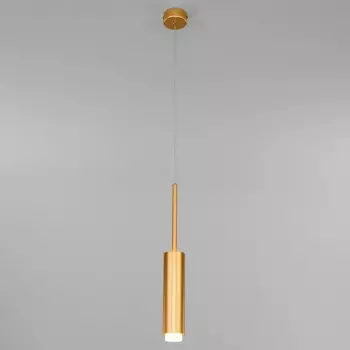 Подвесной светодиодный светильник Eurosvet Dante 50203/1 матовое золото