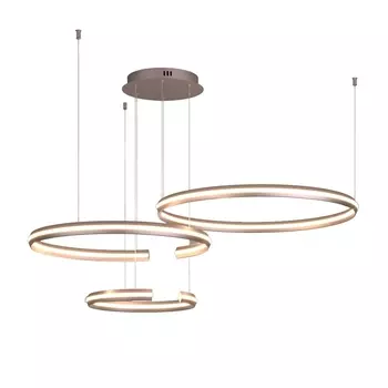 Подвесной светодиодный светильник Eurosvet Smart Gap 90280/3 сатин-никель