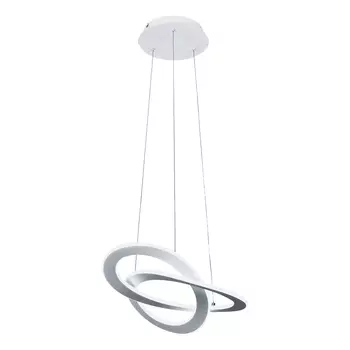 Подвесной светодиодный светильник Eurosvet Smart Onde 90217/1 белый