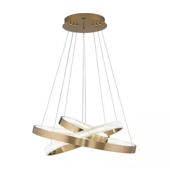 Подвесной светодиодный светильник Eurosvet Smart Posh 90276/3 медный