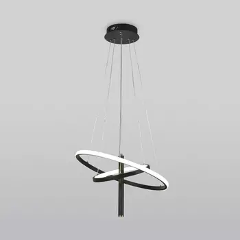 Подвесной светодиодный светильник Eurosvet Stroke 90270/1 черный