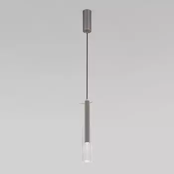 Подвесной светодиодный светильник Eurosvet Swan 50254/1 Led графит