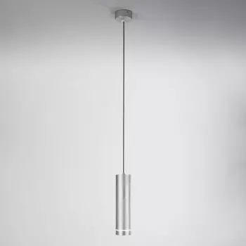 Подвесной светодиодный светильник Eurosvet Topper DLR023 12W 4200K хром матовый