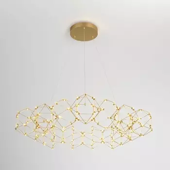 Подвесной светодиодный светильник Eurosvet Uma 90169/15 медь