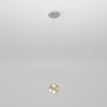 Подвесной светодиодный светильник Eurosvet Wonder 50234/1 Led янтарный