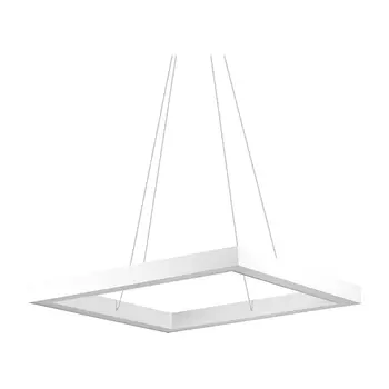 Подвесной светодиодный светильник Ideal Lux Oracle D50 Square Bianco