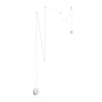 Подвесной светодиодный светильник Ideal Lux Tall SP1 Small Bianco