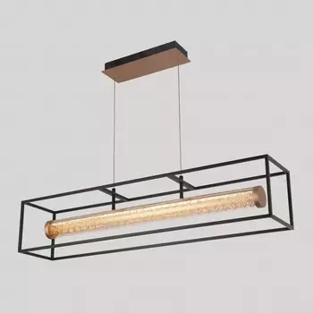 Подвесной светодиодный светильник iLedex Look 4737-90 MBK+SGD