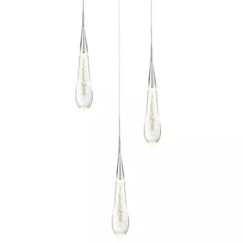 Подвесной светодиодный светильник Kink Light Гутта 07861-3AS,02