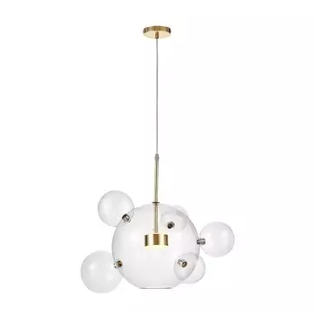 Подвесной светодиодный светильник Lumina Deco Neroni LDP 6016-5+1 GD